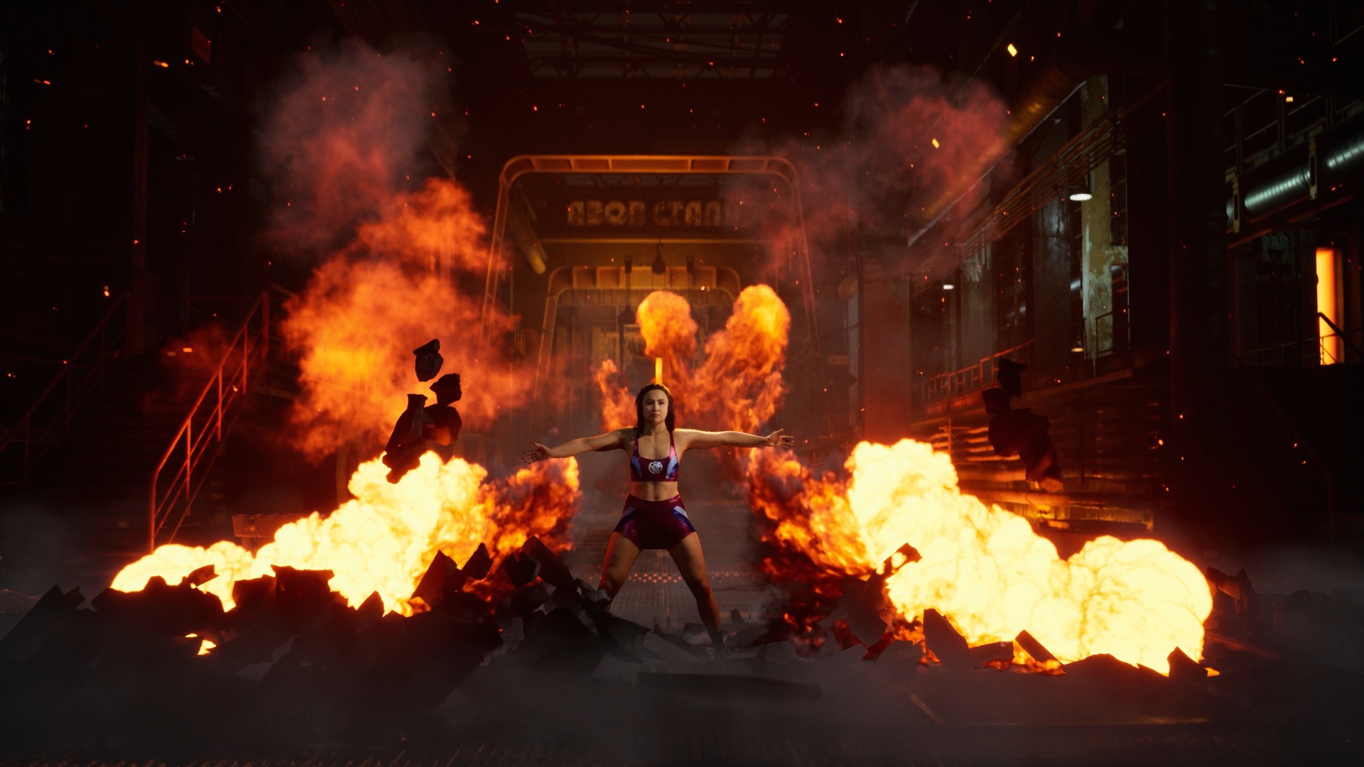Through the fire
