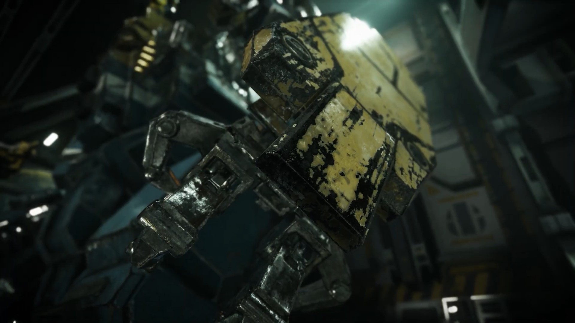 The mech bay